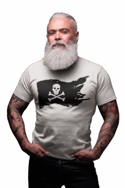T-Shirt Pirate - Drapeau Jolly Roger