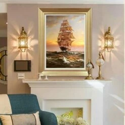 Tableau Pirate - Vaisseau Géant