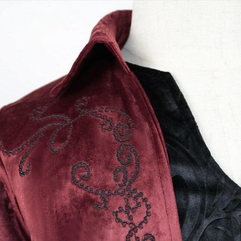 Veste Pirate - Rouge 6 Veste Pirate - Rouge – Image 4